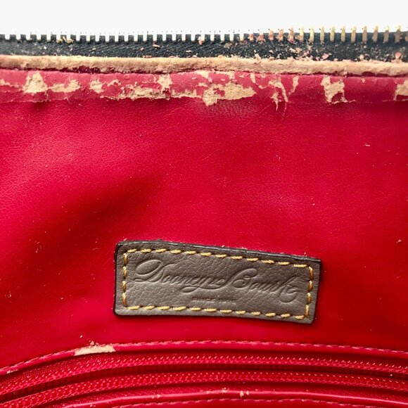 Dooney & Bourke Sophie Two-Toned Pebbled Grain Leather Hobo Bag - Picture 11 of 12